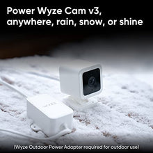Load image into Gallery viewer, Wyze Outdoor Power Adapter for Wyze Cam v3 (Sold Separately)
