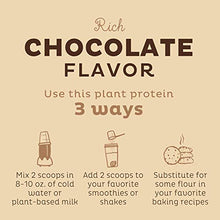 Load image into Gallery viewer, KOS Organic Plant Based Protein Powder, Chocolate - Delicious Vegan Protein Powder - Keto Friendly, Gluten Free, Dairy Free &amp; Soy Free - 2.6 Pounds, 30 Servings

