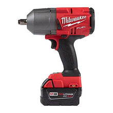 Load image into Gallery viewer, Milwaukee M18 FUEL 18-Volt Lithium-Ion Brushless Cordless 1/2 in. Impact Wrench with Friction Ring Kit with One 5.0Ah Batteries
