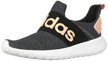Load image into Gallery viewer, adidas Women's Lite Racer Adapt Running Shoe, Black/Glow Pink/Grey, 6 M US
