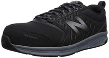 Load image into Gallery viewer, New Balance Men's 412 V1 Alloy Toe Industrial Shoe, Black/Silver, 14 M US
