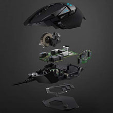 Load image into Gallery viewer, Logitech G502 HERO High Performance Wired Gaming Mouse, HERO 25K Sensor, 25,600 DPI, RGB, Adjustable Weights, 11 Programmable Buttons, On-Board Memory, PC / Mac
