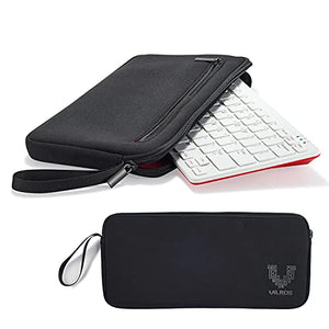 Vilros Neoprene Case/Sleeve for Raspberry Pi 400 with Accessory Storage Pocket (Black)