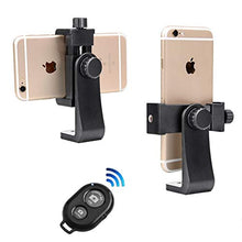 Load image into Gallery viewer, Phone Tripod Mount with Remote 360 Rotation Smartphone Holder Adapter Compatible with iPhone 11 Pro Xs Max XR X 8 7 6 6s Plus Samsung Nexus
