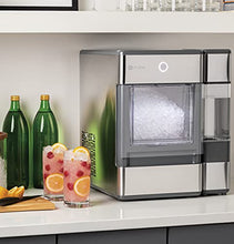 Load image into Gallery viewer, GE Profile Opal | Countertop Nugget Ice Maker with Side Tank | Portable Ice Machine with Bluetooth Connectivity | Smart Home Kitchen Essentials | Stainless Steel Finish | Up to 24 lbs. of Ice Per Day
