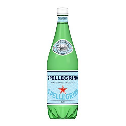 SAN PELLEGRINO NATURAL SPRK MINERAL WATER PLASTIC BOTTLE 1 CT - 0041508802181, 33.8 Fl Oz (Pack of 1)