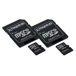 Samsung Galaxy Amp Cell Phone Memory Card 2 x 32GB microSDHC Memory Card with SD Adapter (2 Pack)