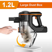 Load image into Gallery viewer, INSE Cordless Vacuum Cleaner 23KPa Powerful Suction with 250W Digital Motor, Handheld Stick Vacume Lightweight Quiet Rechargeable 2500mAh for Hardwood Floor Carpet Pet Hair Car - S600
