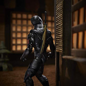Hasbro G.I. Joe Classified Series Snake Eyes: G.I. Joe Origins Snake Eyes Action Figure 16, Premium 6-Inch Scale Toy with Custom Package Art , Black
