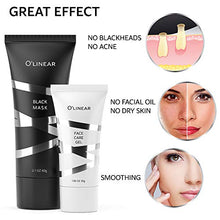 Load image into Gallery viewer, Black Charcoal Mask Blackhead Remover - Face Peel Off Mask With Natural Activated Organic Bamboo Charcoal - Deep Cleansing Pore Blackhead Removal - Purifying Face Mask &amp; Face Care Gel for Women &amp; Men
