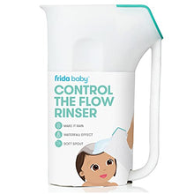 Load image into Gallery viewer, Control The Flow Rinser by Frida Baby Bath Time Rinse Cup with Easy Grip Handle and Removable Rain Shower
