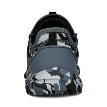 Load image into Gallery viewer, NYZNIA Boys Girls Shoes Tennis Running Lightweight Breathable Sneakers for Kids Camouflage Grey Size 1
