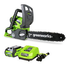 Load image into Gallery viewer, Greenworks 40V 12-Inch Cordless Chainsaw, 2.0Ah Battery and Charger Included
