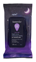 Load image into Gallery viewer, Summer's Eve Cleansing Cloths | Lavender | 32 Count | Pack of 1 | pH-Balanced | Dermatologist &amp; Gynecologist Tested
