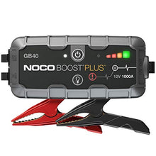 Load image into Gallery viewer, NOCO Boost Plus GB40 1000 Amp 12-Volt UltraSafe Lithium Jump Starter Box, Car Battery Booster Pack, Portable Power Bank Charger, and Jumper Cables For Up To 6-Liter Gasoline and 3-Liter Diesel Engines
