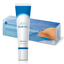 Load image into Gallery viewer, Aroamas Advanced Scar Gel Medical-Grade Silicone for Face, Body, Stretch Marks, C-Sections, Surgical, Burn, Acne, Old &amp; New Scars, Clinically Proven, 30g
