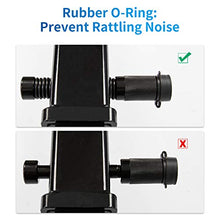 Load image into Gallery viewer, METOWARE Trailer Hitch Receiver Pin Lock, 5/8&quot; Dia 3-1/2” Long Pin with 8 Anti-Rattle Rubber O-Rings Hitch Lock Fits 2&quot; or 2-1/2&quot; Receiver Tubes, Class III IV Hitches Trailer Truck Car Boat (1 Pack)
