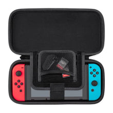 Load image into Gallery viewer, PDP Gaming Officially Licensed Switch Slim Deluxe Travel Case - OLED Edition - Hardshell Protection - Protective Vegan Leather - Black/White - Nintendo Switch
