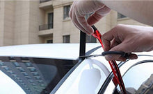 Load image into Gallery viewer, TRUE LINE Automotive 6 Feet Car Windshield Weather Seal Rubber Stripping Trim Cover Leak Sound Proofing Kit
