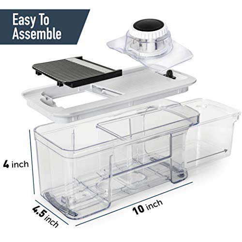 Load image into Gallery viewer, Fullstar Mandoline Slicer Spiralizer Vegetable Slicer - Vegetable Chopper Onion Chopper Food Chopper Vegetable Spiralizer Mandoline Slicer Cutter Chopper and Grater Slicer Zucchini Spaghetti Maker