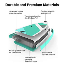 Load image into Gallery viewer, Gruper Inflatable Stand Up Paddle Boards with 3 Layers Anti Air Leakage Design, 330 lb Load-Bearing Weight, Anti Non-Slip Deck, Premium SUP Accessories, for Having Fun in Rivers, Lakes
