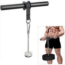 Load image into Gallery viewer, Wrist and Forearm Blaster, Muscle Strength Wrist Roller &amp; Forearm Roller for Training with Soft Foam Grip Handles, Weight-Bearing Rope Training Fitness Equipment Anti-Slip for Gym and Home
