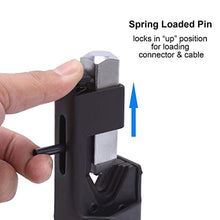 Load image into Gallery viewer, Mofeez Hammer Lug Crimper Tool and Bus Bar Set - 3x1/4” Post, 10x#8 Screw Terminal Power Distribution Block with Ring Terminals
