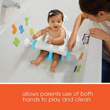 Load image into Gallery viewer, Summer My Bath Seat Soft Support (Aqua ) – Contoured Bath Seat for Children Transitioning to the Adult Bathtub – Features Drain Holes, Sure &amp; Secure Suction Cups, and Spacious Open-Side Design
