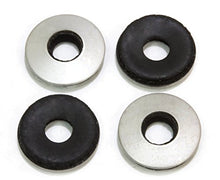 Load image into Gallery viewer, Lock Nut 1/4"-20 Inch (100 Pieces) Stainless Steel Finish Hex, by Bolt Dropper, 304 18-8 Stainless with Nylon Insert.

