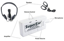 Load image into Gallery viewer, SuperEar Sonic Ear Personal Sound Amplifier Model SE5000 Complete System
