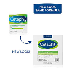 Load image into Gallery viewer, CETAPHIL Rich Hydrating Cream for Face | With Hyaluronic Acid | 1.7 oz | Moisturizing Cream for Dry to Normal Skin| Immediate and Lasting Hydration | Fragrance Free| Dermatologist Recommended Brand

