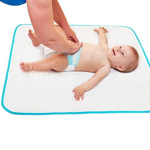 Portable Changing Pad for Home & Travel – Waterproof Reusable Extra Large Size 31.5