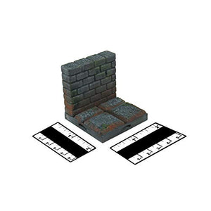 Locking Dungeon Tiles - Masonry and Stone, Wargame Terrain for Tabletop 28mm Miniatures, 3D Printed Scenery, EnderToys