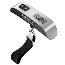 Load image into Gallery viewer, Etekcity Luggage Scale, Digital Portable Handheld Suitcase Weight for Travel with Rubber Paint, Temperature Sensor, 110 Pounds, Battery Included
