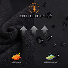 Load image into Gallery viewer, BALEAF Women&#39;s Windproof Thermal Softshell Cycling Running Winter Jacket Biking Cold Weather Waterproof Warm Black Size L
