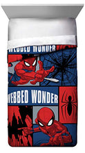Load image into Gallery viewer, Jay Franco Marvel Spiderman Webbed Wonder 5 Piece Twin Bed Set - Includes Comforter &amp; Sheet Set - Bedding Features Spiderman - Super Soft Fade Resistant Polyester - (Official Marvel Product)
