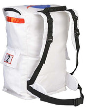 Load image into Gallery viewer, Aeromax Jr. Astronaut Backpack, White, with NASA patches
