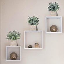 Load image into Gallery viewer, Auelife Artificial Plants 3PCS 9-10IN Mini Potted Plants, Fake Eucalyptus / Glossy Grass / Pale Grass Plants (Square Pot) Faux Lifelike Flower Greenery Decor for Home Office Farmhouse Bathroom
