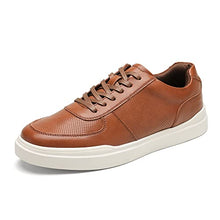 Load image into Gallery viewer, Bruno Marc Men's Casual Dress Sneakers Fashion Classic Oxfords Shoes for Men,Brown,Size 7,SBFS223M
