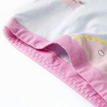 Load image into Gallery viewer, Core Pretty Little Girls Cotton Underwear Soft Boy Shorts Kids Comfortable Briefs Nice Panties Cute Cat Pattern Design Underpants(Flower Cat, 6-8 Years)
