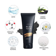 Load image into Gallery viewer, Aliceva Black Mask, Blackhead Remover Mask, Charcoal Peel Off Mask, Charcoal Mask, Charcoal Face Mask for All Skin Types with Brush - 2.12 FL.OZ / 60G
