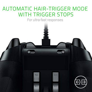 Razer Wolverine Ultimate Officially Licensed Xbox One Controller: 6 Remappable Buttons and Triggers - Interchangeable Thumbsticks and D-Pad - For PC, Xbox One, Xbox Series X & S -  Black
