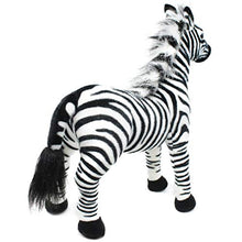 Load image into Gallery viewer, Zebenjo The Zebra - 16 Inch Stuffed Animal Plush - by Tiger Tale Toys
