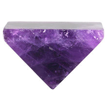 Load image into Gallery viewer, rockcloud Healing Crystal Amethyst Pyramid Metaphysical Stone Figurine
