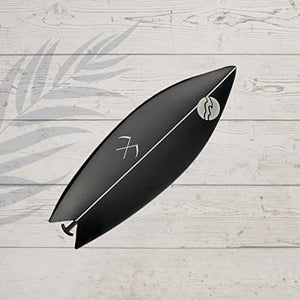 Shred Deck Finger Surfboard | Toy Finger Surf Board | Surf The Wind | Mini Surfboard for Kids Teens Adults | Surf Anywhere Anytime (Black)