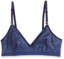 Load image into Gallery viewer, Hanes Women's Convertible Seamless Wire Free Bra, in the Navy Heather, X-Large
