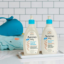 Load image into Gallery viewer, Aveeno Baby Daily Care Gift Set with Natural Oat Extract &amp; Oatmeal, Contains Daily Moisturizing Body Lotion &amp; Gentle 2-in-1 Baby Bath Wash &amp; Shampoo, Hypoallergenic &amp; Paraben-Free, 2 Items
