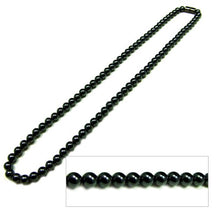 Load image into Gallery viewer, Accents Kingdom Men&#39;s Magnetic Hematite with Round Beads Necklace, 24&quot;
