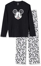 Load image into Gallery viewer, Amazon Essentials Mens Disney Star Wars Marvel Family Matching Flannel Pajamas Sleep Sets, 2-Piece Mickey Moods, Small
