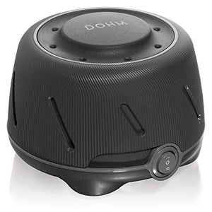 Yogasleep Dohm (Charcoal) | The Original White Noise Machine | Soothing Natural Sound from a Real Fan | Noise Cancelling | Sleep Therapy, Office Privacy, Travel | For Adults & Baby | 101 Night Trial